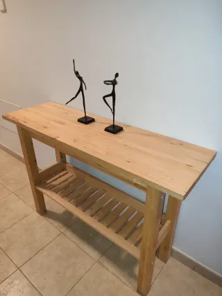 Aparador de madera rústico