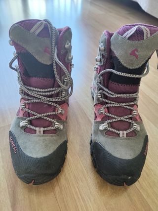 Botas de montaña Boreal mujer talla 39 para pie 38