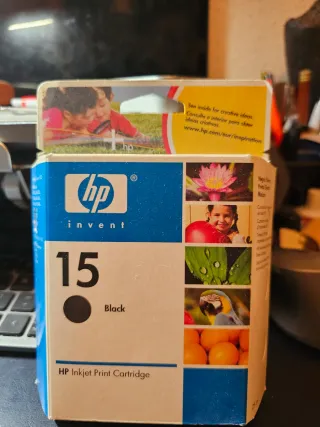 2 Cartuchos Tinta HP 15 Negro