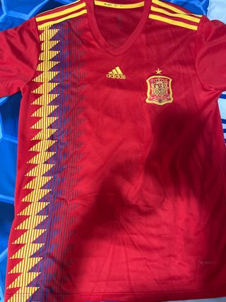 Camiseta Adidas España Roja y Amarilla