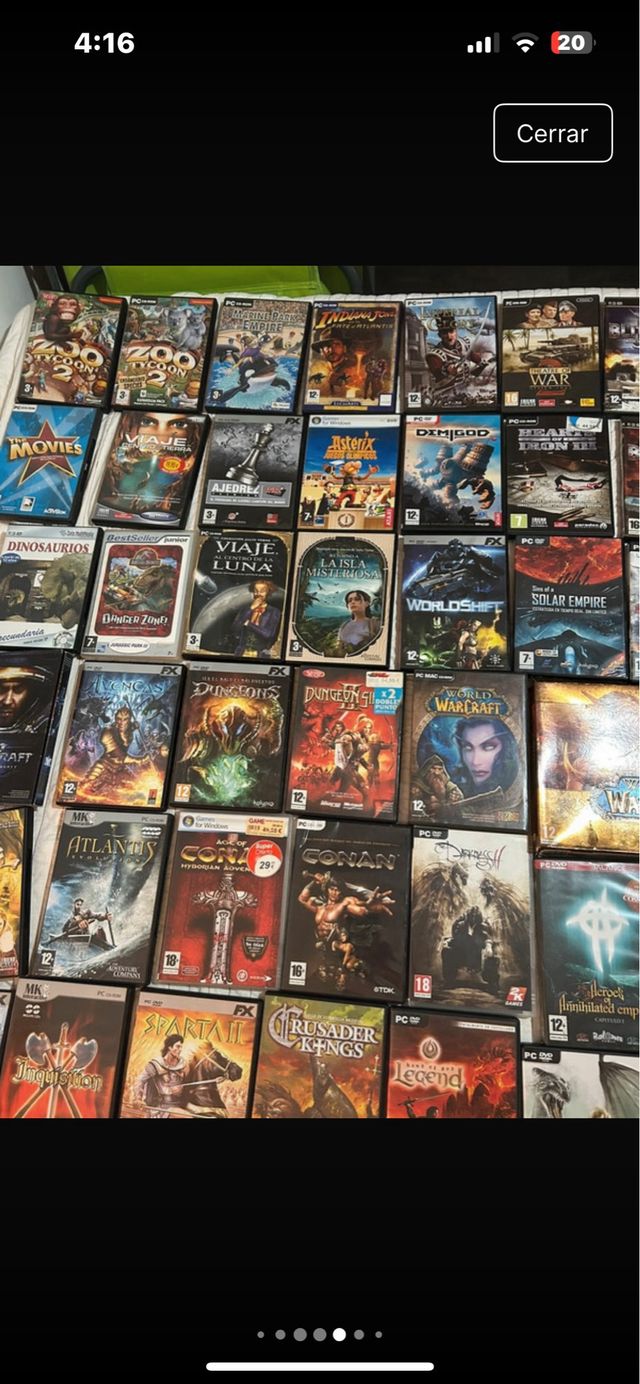 Lote Juegos PC DVD