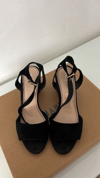 Tacones Negros Talla 38