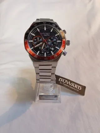 Reloj Duward Aquastar Cronógrafo Acero Inoxidable