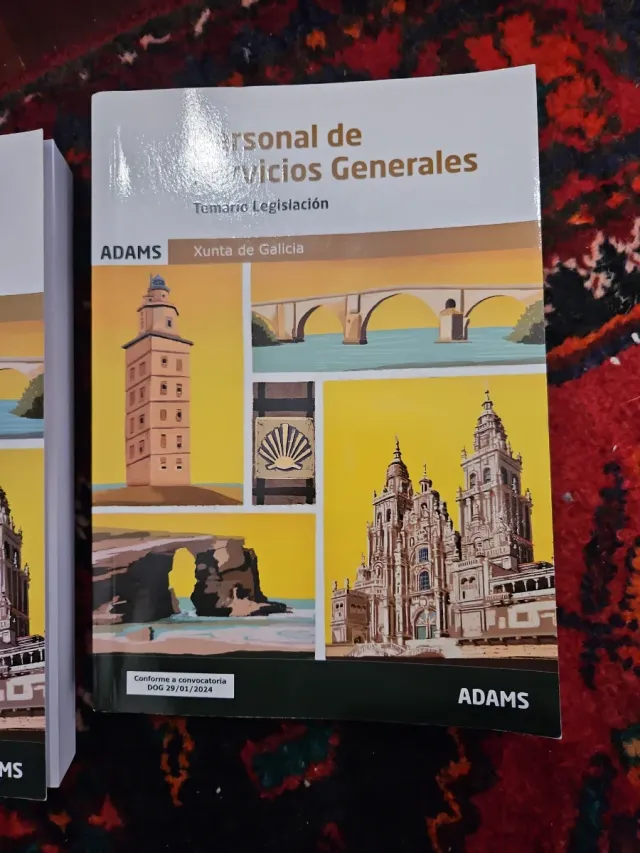 Temario Personal Servicios Generales Xunta