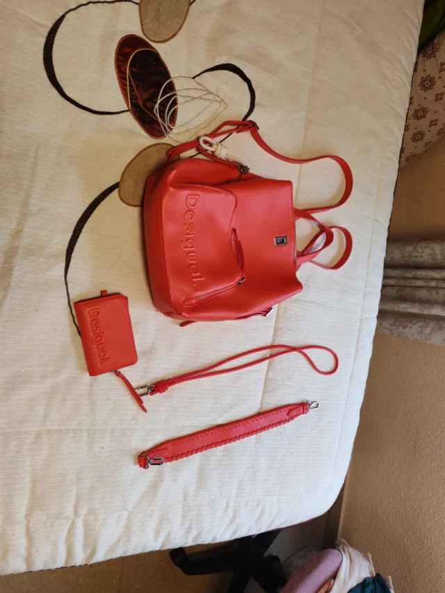 Mochila Desigual Roja