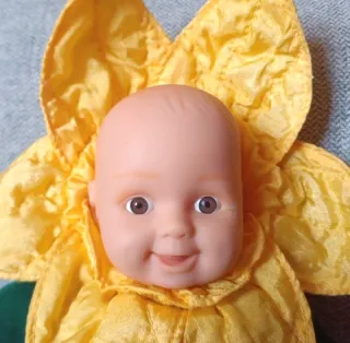 Anne Geddes lotto 2 bambole 16 e 22 cm doll