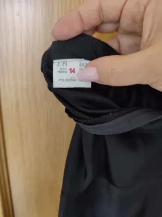 Falda Flamenca Negra Volantes