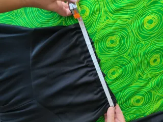 Falda Flamenca Negra Volantes