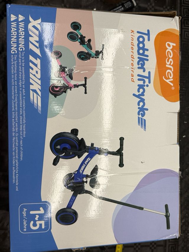 Triciclo X-TRIKE nero BR-C7186