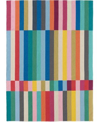 Alfombra de lana multicolor