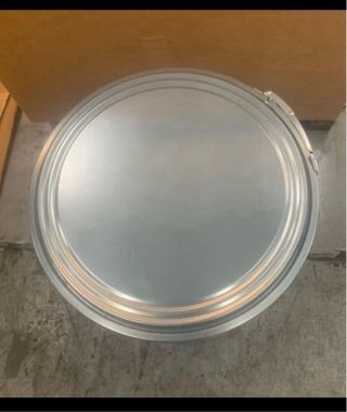 Baúl/Bidón Decorativo Cartón y Metal