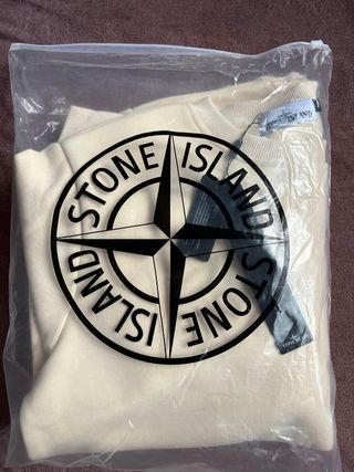 Sudadera Stone Island Beige Talla M