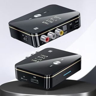 Adaptador Bluetooth 5.0 FM Negro/Dorado