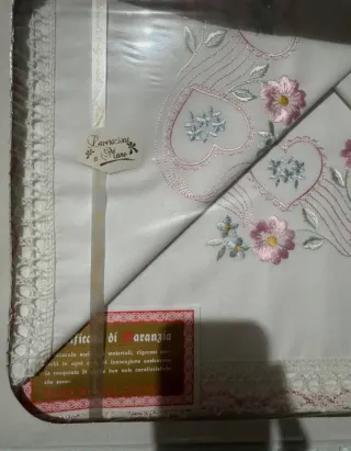 Set corredo vintage ricamato