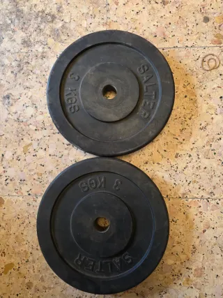 2 Discos Goma Salter 3 Kilos