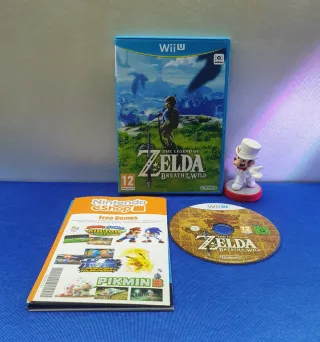 JUEGO WII U THE LEGEND OF ZELDA BREATH OF THE WILD