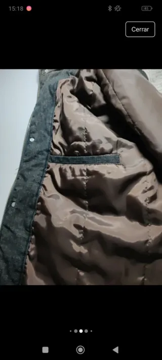 Cazadora Springfield Hombre Marrón