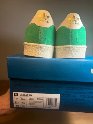Adidas Jabbar Lo Talla 42 2/3 Verde