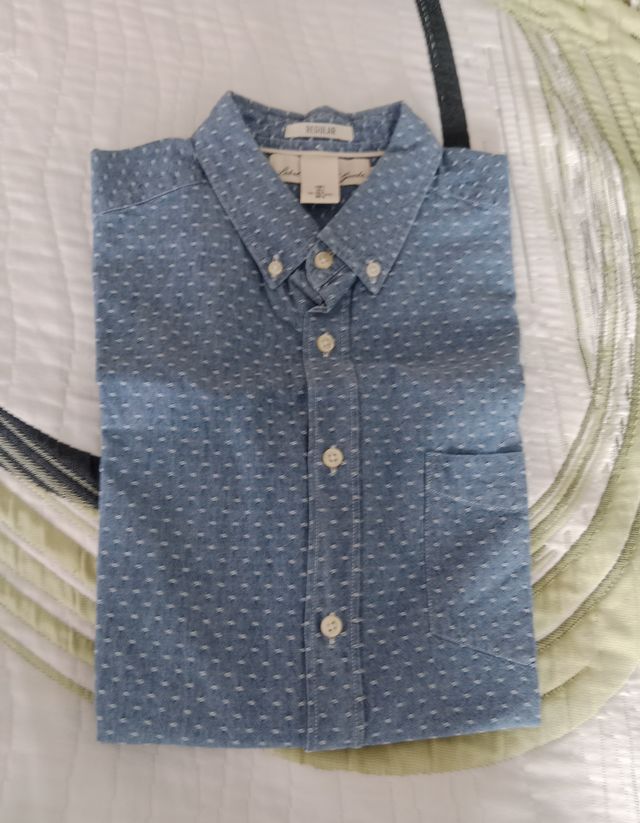 Camisa LOGG hombre azul