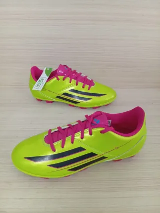 Adidas Scarpe n. 38 Calcio Verdi/Rosa 