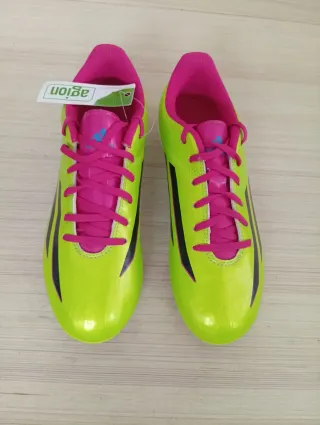 Adidas Scarpe n. 38 Calcio Verdi/Rosa 