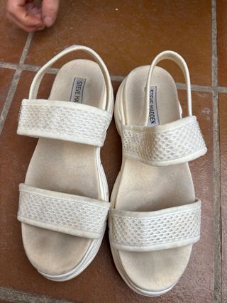 Sandalias Steve Madden Blancas