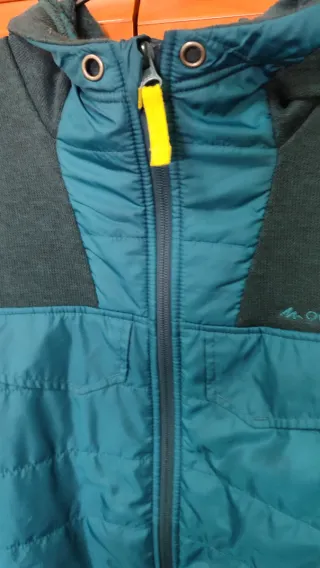 Sudadera Quechua cremallera capucha