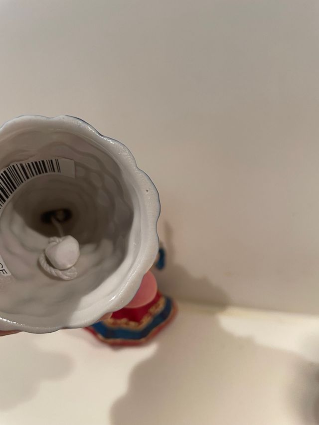 Lotto decorazioni e campanelle  Natale ceramica