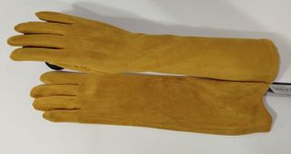 Guantes Antelina Largos Amarillos