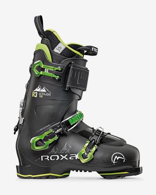 Botas de esquí Roxa R3 100 negro/verde