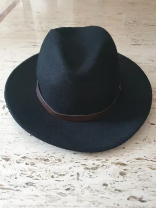 Cappello Fedora Uomo Nero