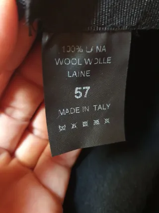 Cappello Fedora Uomo Nero