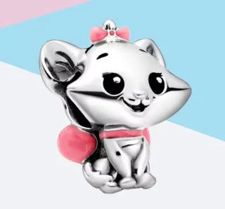 Charm Pandora Disney Stitch Morado Plata