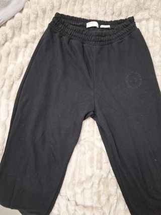 Pantalón Chándal Jogger Bershka Negro