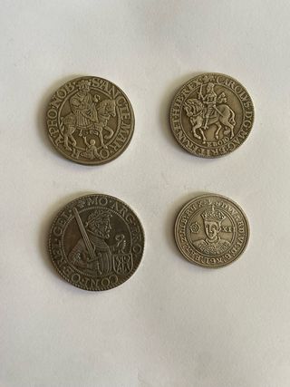 Lote 4 monedas medievales