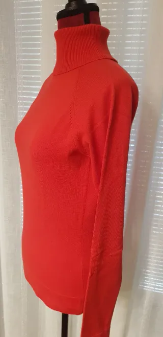 Jersey KA cuello vuelto rojo