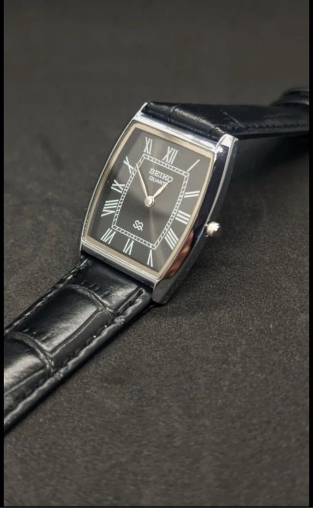 Orologio Seiko Quarzo Rettangolare Uomo