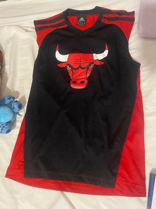 Camiseta sin mangas Chicago Bulls Adidas S