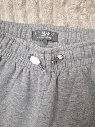 Pantalón chándal gris Primark Talla S