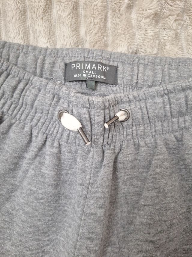 Pantalón chándal gris Primark Talla S