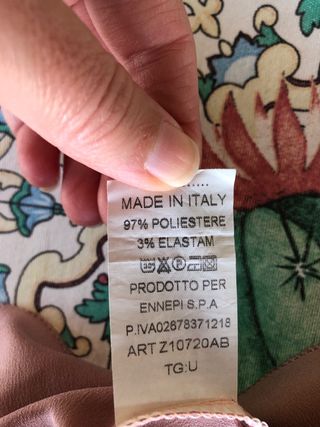 Abitino estivo rosa taglia unica