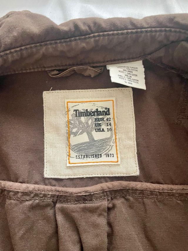 Chaqueta, Jacket Timberland Marrón, corte hombre