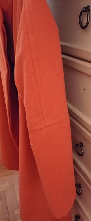 Cappotto donna arancione