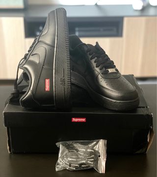 Nik݉e A݉ir Fo݉rce 1 Low Supreme Black Eu 38