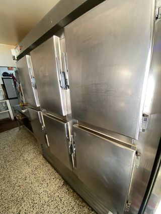 Nevera 6 puertas (transparente incluido)