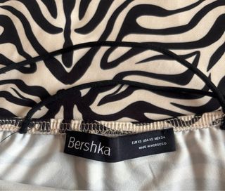 Vestido estampado animal print