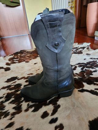 Stivali texani color kaki