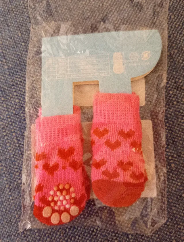 Patucos para perros pequeños.