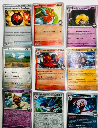 20 Carte Pokémon Team Rocket NM