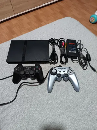  PS2 Slim + 2 controller + accessori